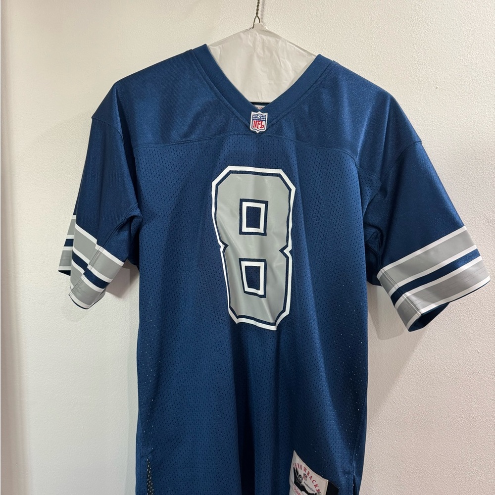 Vintage 1992 Mitchell & Ness Dallas Cowboys Football Jersey - Troy Aikman